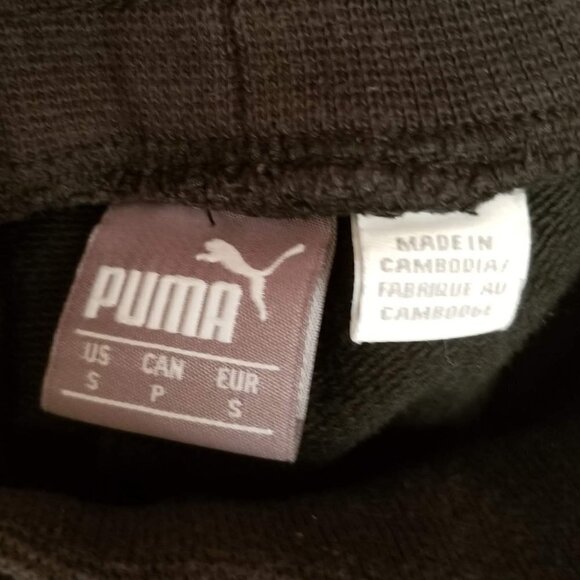 Puma Navy Pull On Elastic Waist Shorts Size Small - Picture 5 of 7